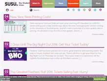 Tablet Screenshot of blogs.susu.org
